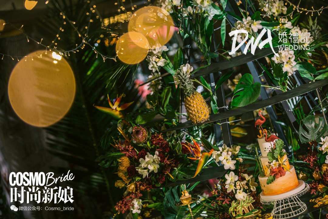 森系婚礼高级简约,清新自然的森系婚礼风格