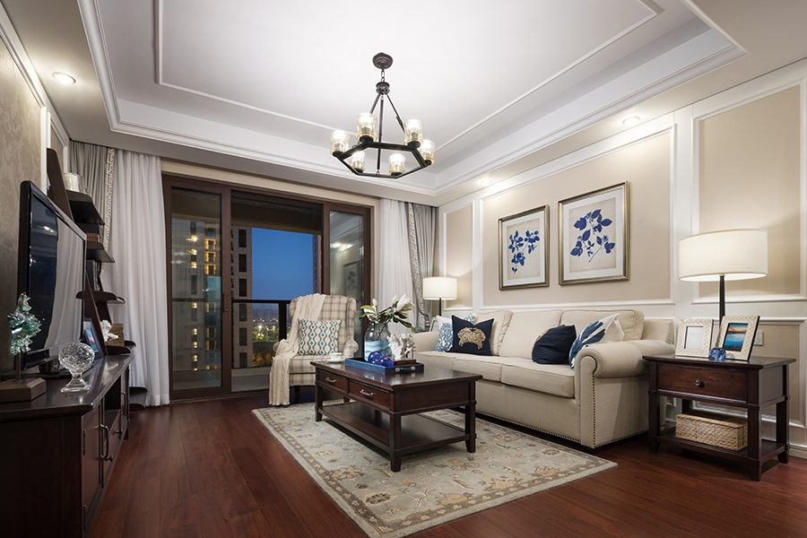 harborhouse家具怎么样,世茂复式楼美式轻奢效果