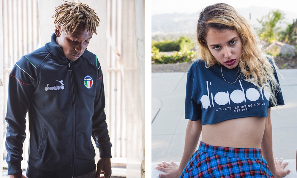 diadora联名系列,diadora套装