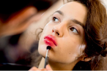 吻花唇妆,吻唇妆图片