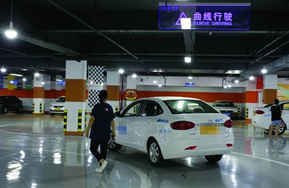 合肥学车模拟驾驶训练馆,合肥驾校训练场