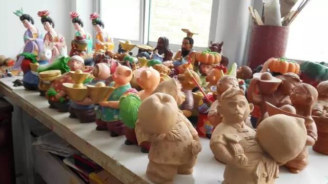 刘少生泥塑作品,刘少生的泥塑图片