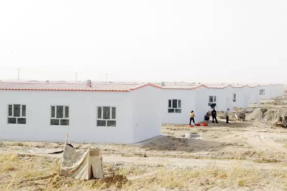 且末县城市风光,且末县生态改善