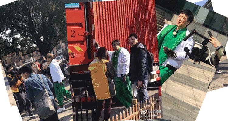 园区已经成为明星扎堆的地方！这里除了偶遇爱豆，还能当群演过戏瘾！