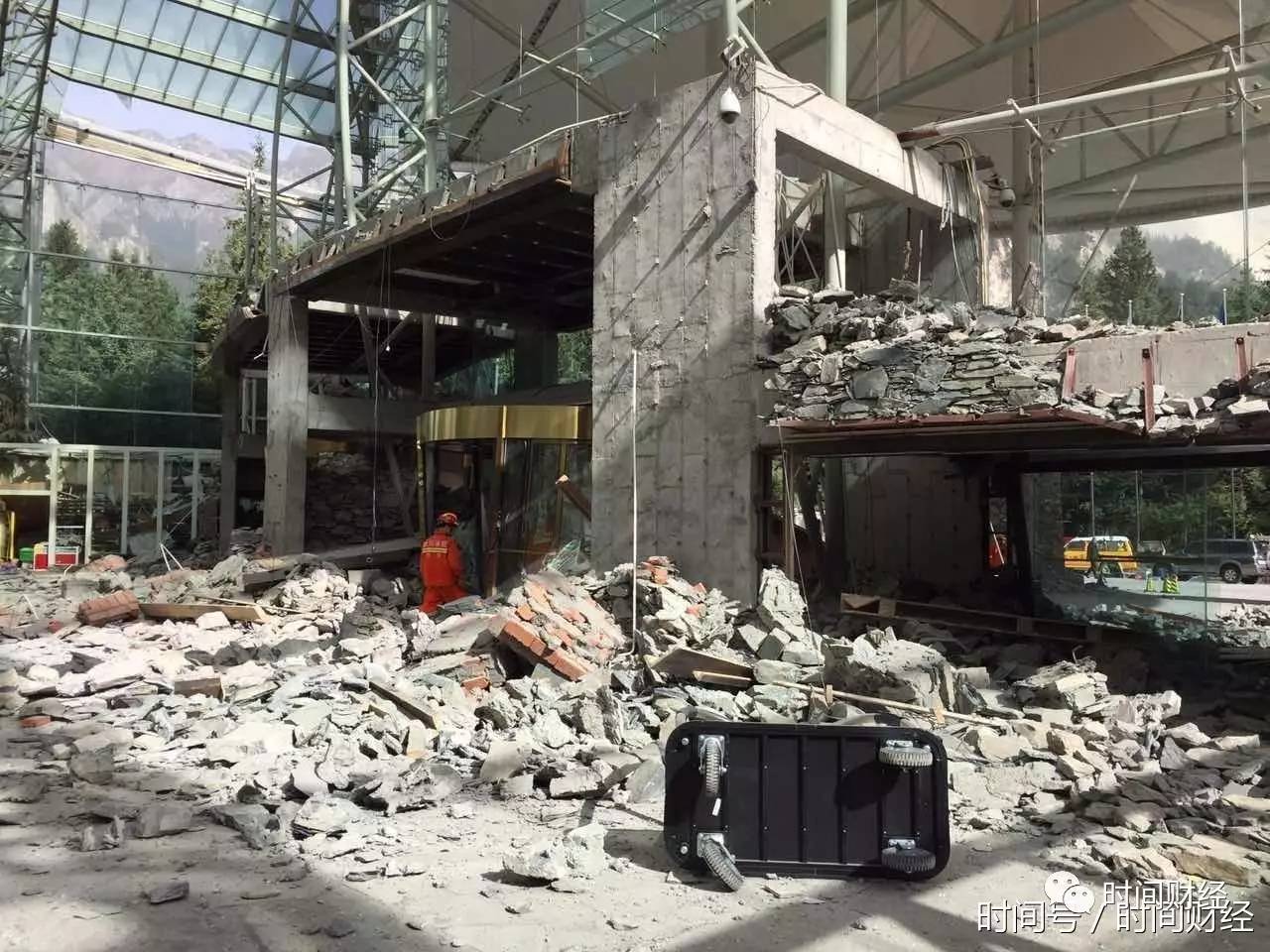 九寨沟天堂洲际酒店地震情况,九寨沟酒店死人事件