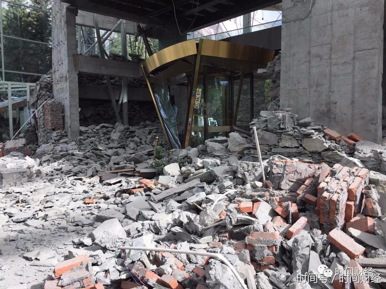 九寨沟天堂洲际酒店地震情况,九寨沟酒店死人事件