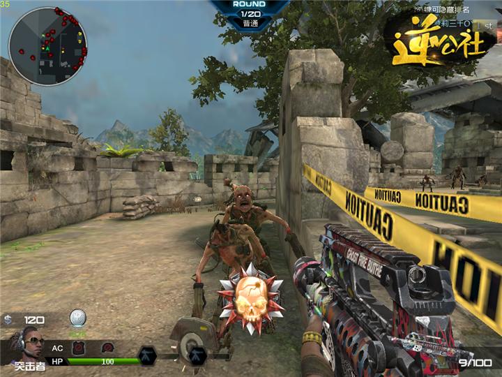 逆战气锤近战武器,逆战竞技中最强散弹枪