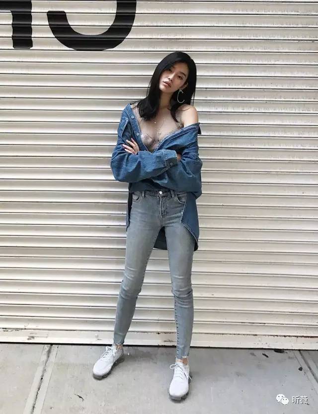 你的一字肩会让你增重10KG？还不是因为没有学习蔡依林的“露一半”穿法！