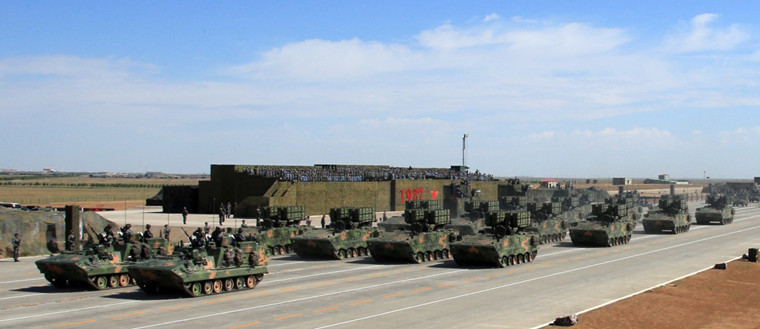 全方位解析阅兵方阵,阅兵步兵方阵集合