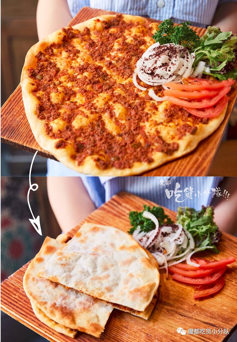 号称大使馆后厨，这块船型披萨在人广藏了7年