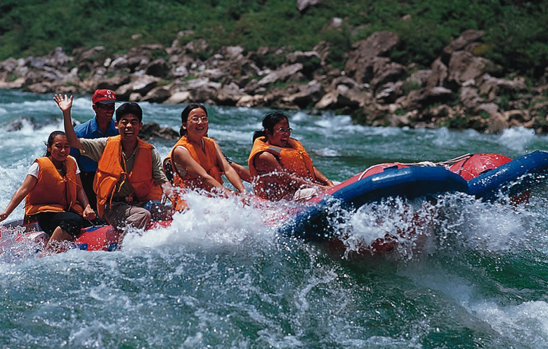 宁波漂流刺激排名第一名,宁波青流峡漂流