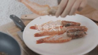 平底锅芝士煎阿根廷红虾,阿根廷红虾香煎怎么做