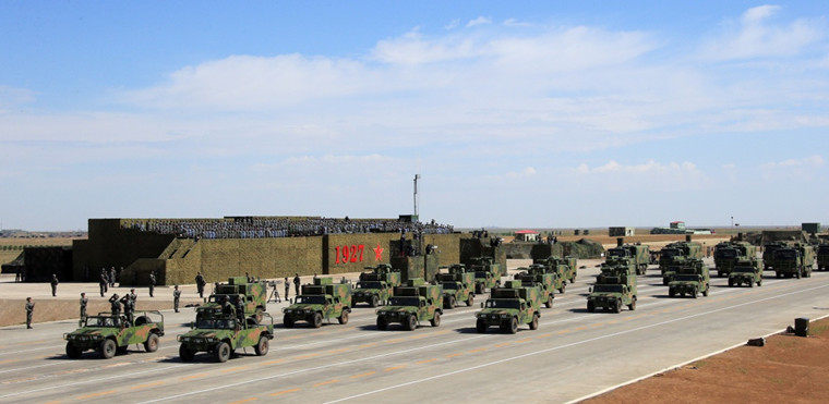 全方位解析阅兵方阵,阅兵步兵方阵集合