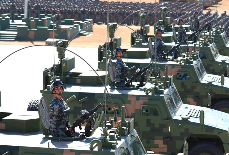 全方位解析阅兵方阵,阅兵步兵方阵集合