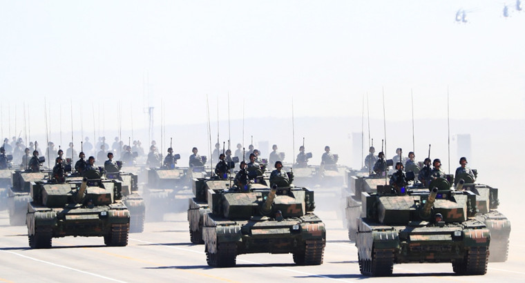 全方位解析阅兵方阵,阅兵步兵方阵集合