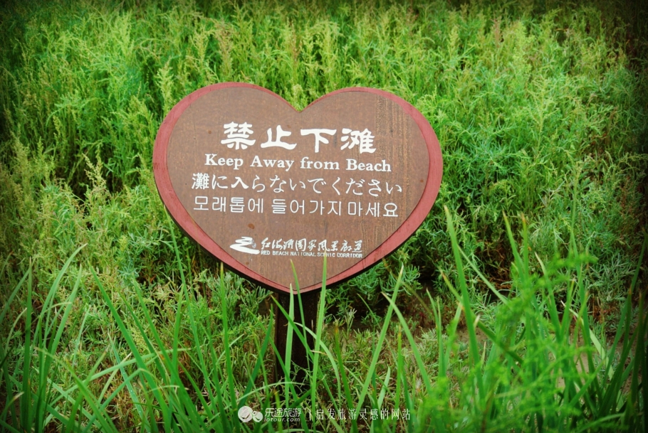 红海滩的特别之处,红海滩商标设计