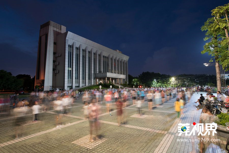 塘厦夜景图片,东莞塘厦天桥夜景视频