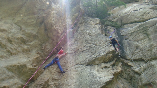白河峡谷攀岩全记录,白河峡谷攀岩全纪录