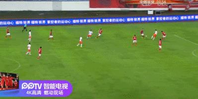 半场：高拉特头球破门，恒大1-0鲁能