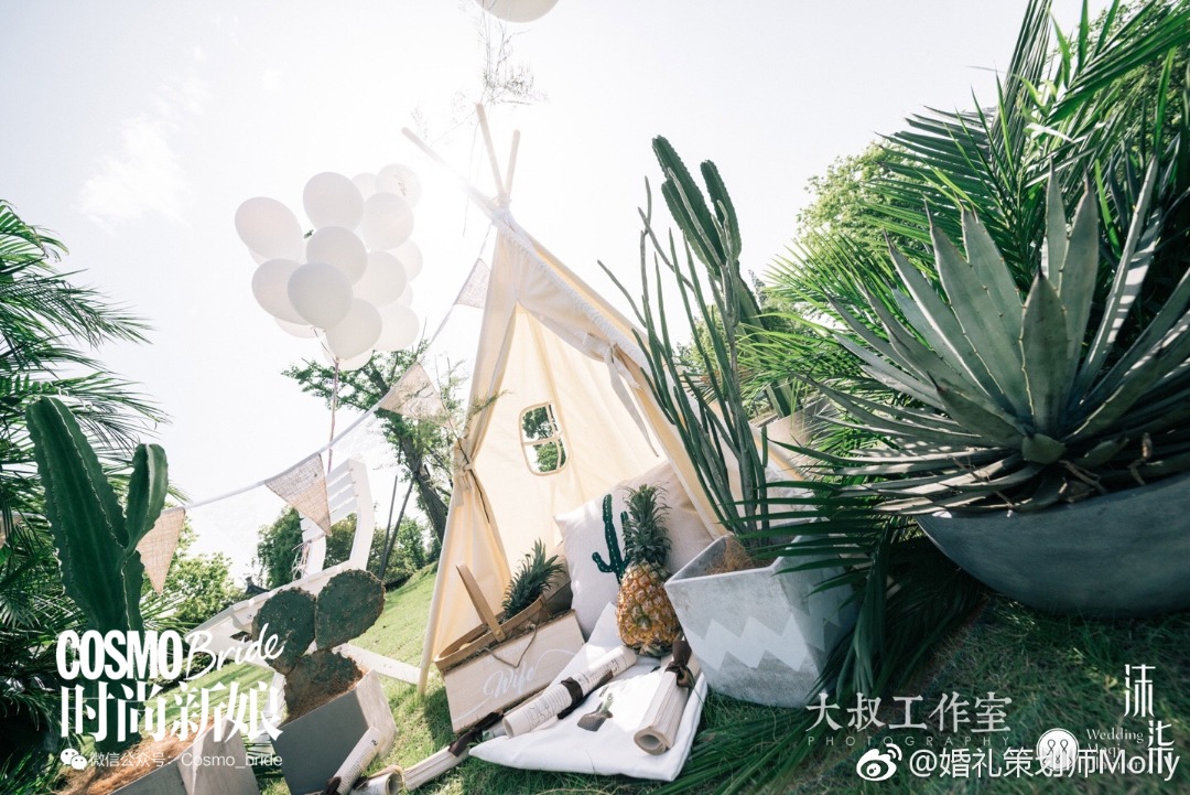 花饰婚礼,适合婚礼的花饰