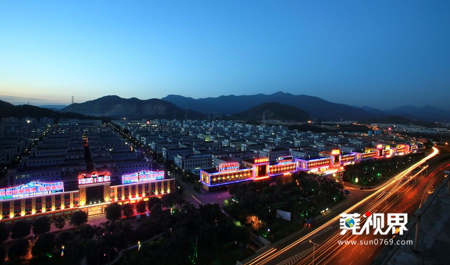 塘厦夜景图片,东莞塘厦天桥夜景视频