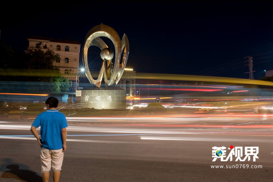 塘厦夜景图片,东莞塘厦天桥夜景视频
