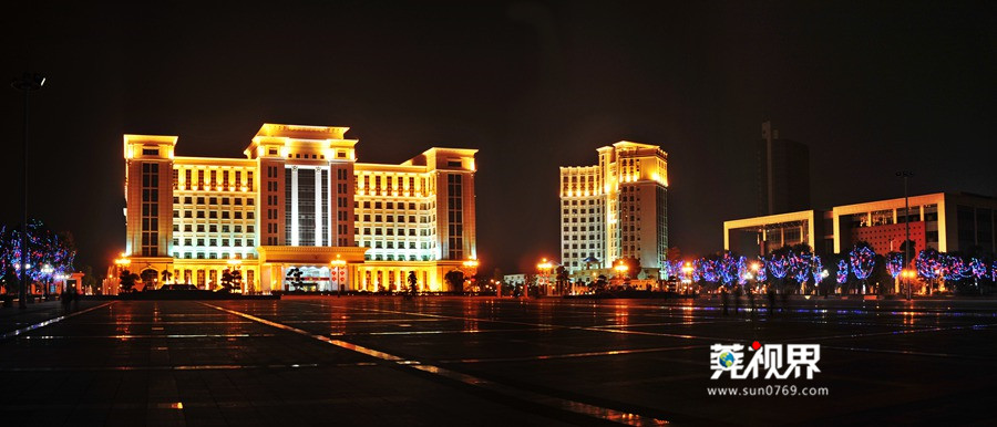 塘厦夜景图片,东莞塘厦天桥夜景视频