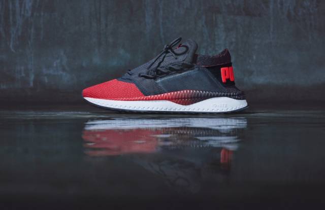 puma蕾哈娜板鞋紫色,puma潮鞋