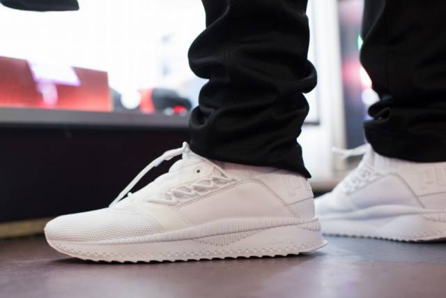 puma蕾哈娜板鞋紫色,puma潮鞋