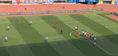 守门员杨君扑救,天津权健杨君