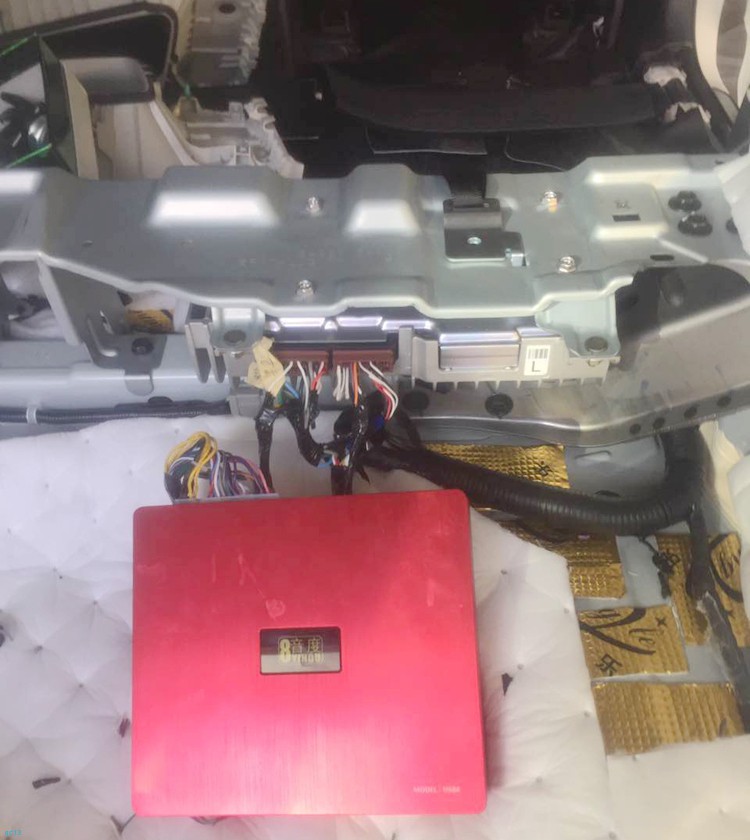 大众POLO音响改装8音度H680,这样的音质效果你有什么理由拒绝?*疆新**奎屯音响玩家