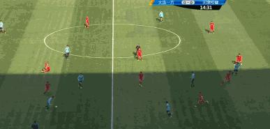 守门员杨君扑救,天津权健杨君