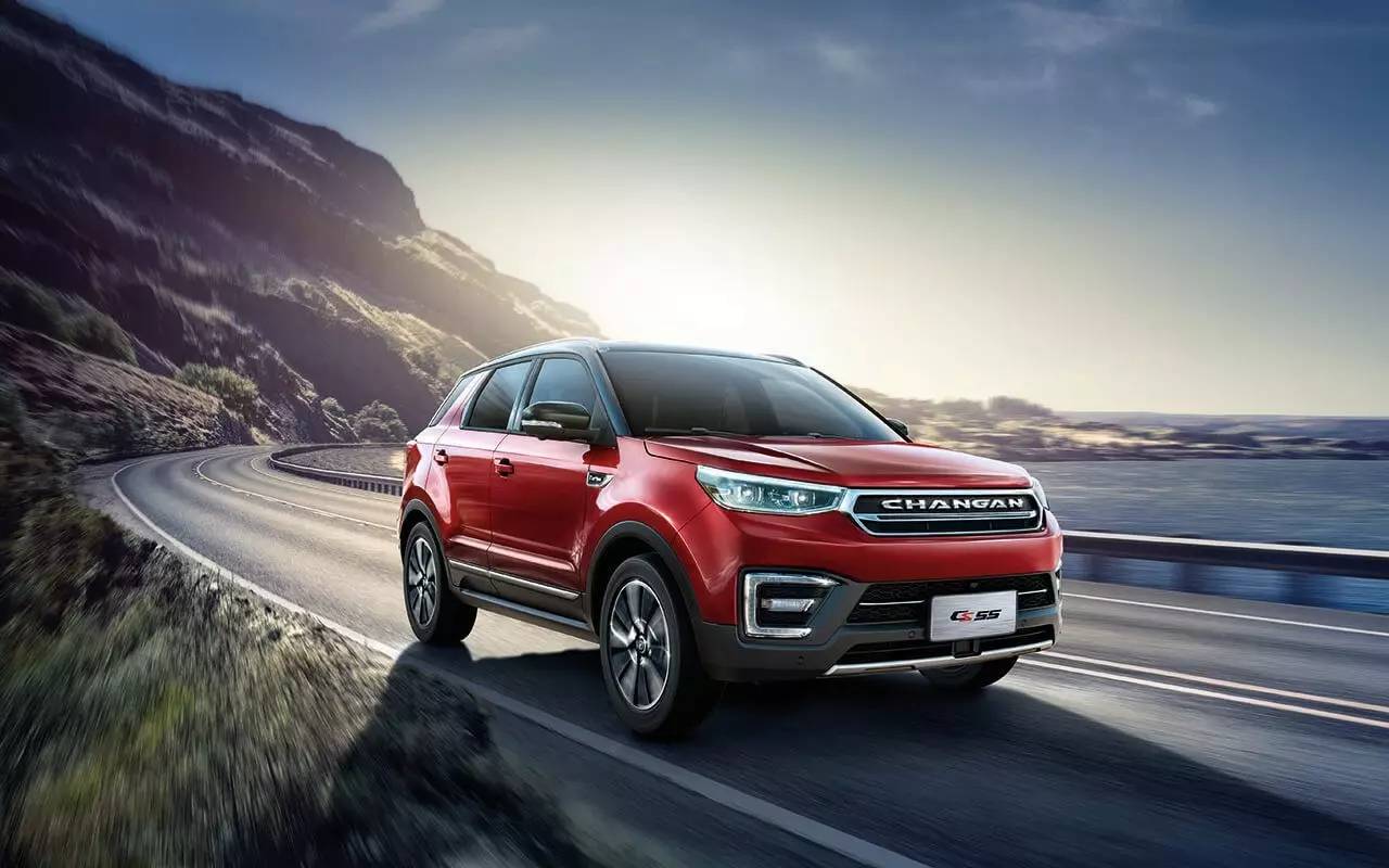 沉浸式体验第二代长安cs55高配版,沉侵式体验长安cs55手动款