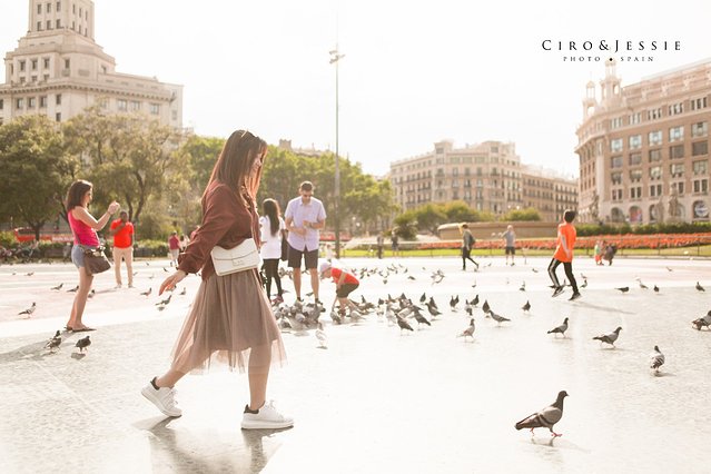 CiroJessie相约西班牙那一抹地中海蓝