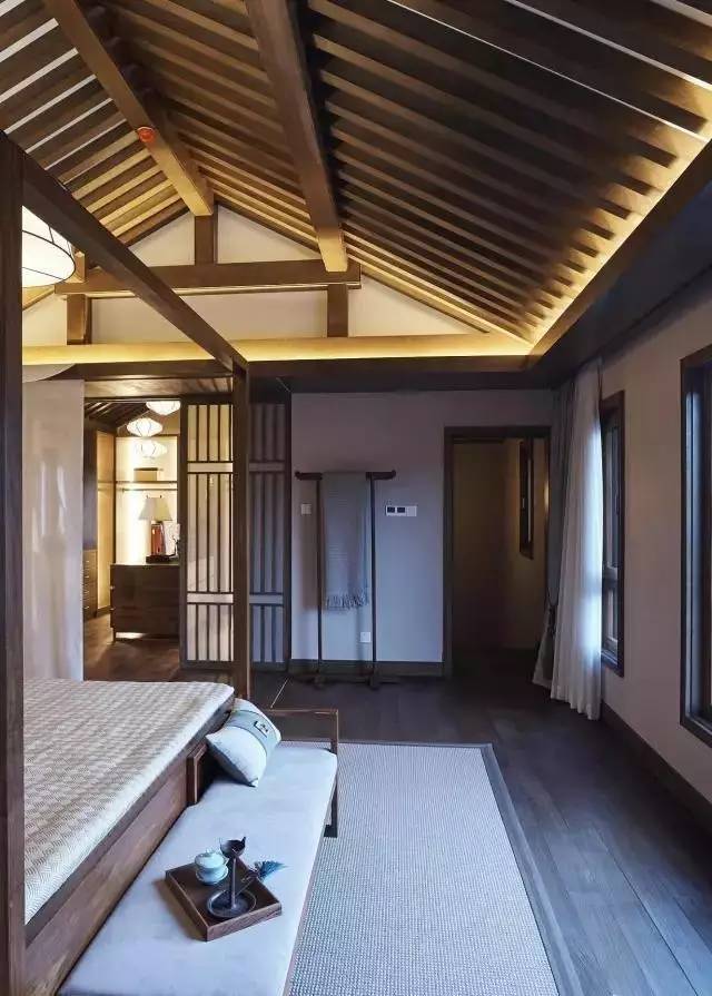 锦江区中式四合院别墅设计,新中式四合院超大豪华设计