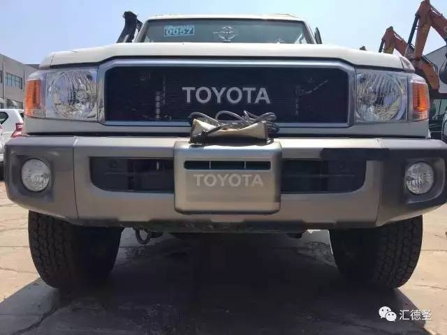 丰田lc76涉水猴绞盘,涉水喉绞盘