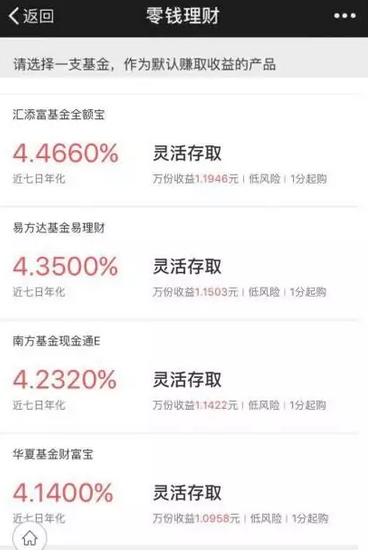 互联网金融两大巨头迎来新战役腾讯上线“零钱通”单挑余额宝