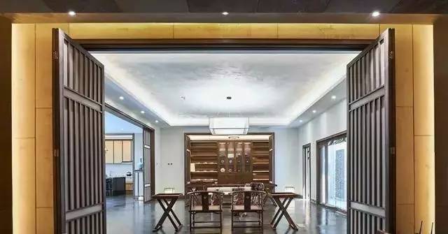 锦江区中式四合院别墅设计,新中式四合院超大豪华设计