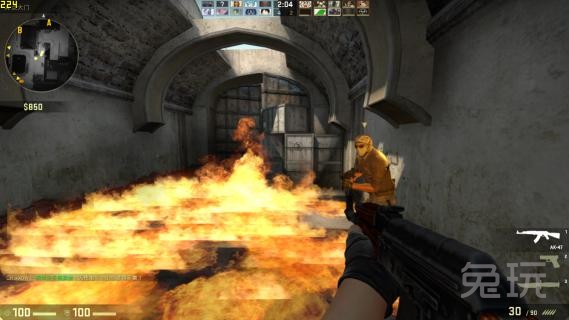 愿情怀的世界里没有卡顿极途游戏主机挑战CSGO