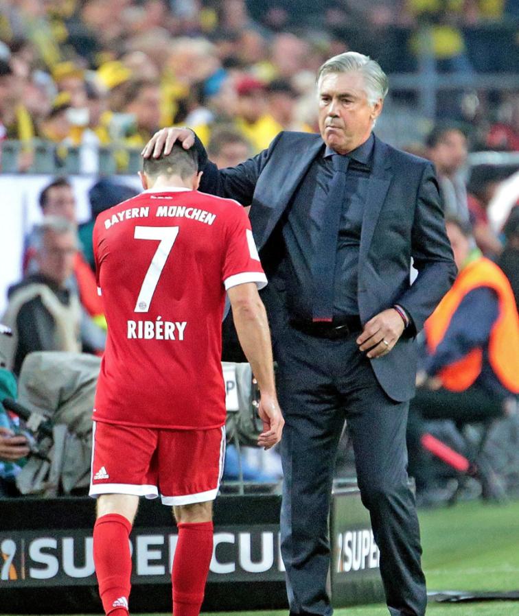 拜仁慕尼黑tifo罗本里贝里,里贝里谈世界杯