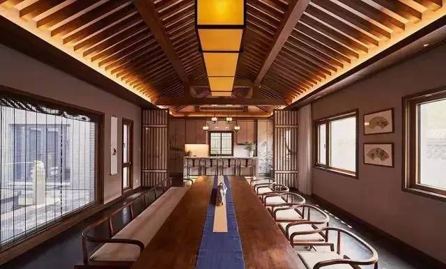 锦江区中式四合院别墅设计,新中式四合院超大豪华设计