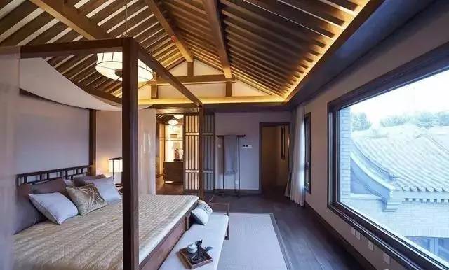 锦江区中式四合院别墅设计,新中式四合院超大豪华设计