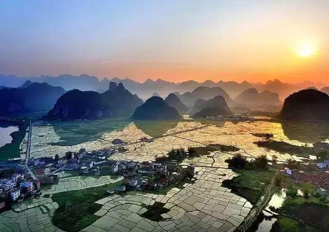 广西最美山水小城,广西山水美如人间仙境在哪里
