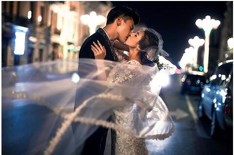 青岛缪斯旅拍婚纱摄影,青岛爱阁印象婚纱摄影