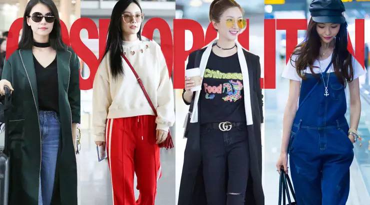 刚买完周冬雨的条纹西服，我又盯上了高圆圆的薄风衣