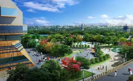 3000平方米绿地公园,兰州新区绿地体育公园