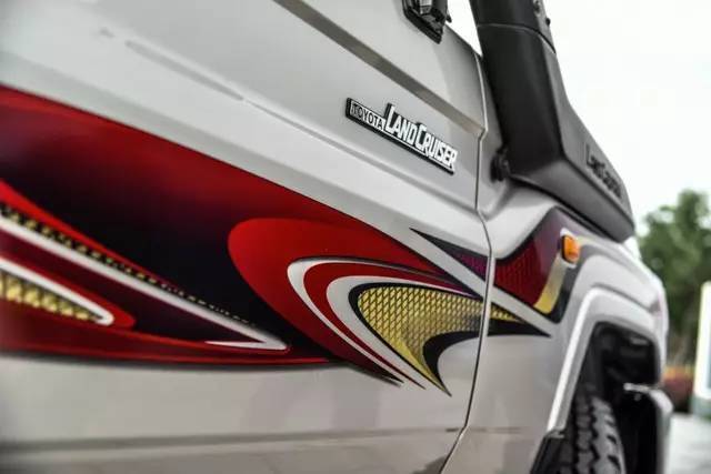 丰田lc76涉水猴绞盘,涉水喉绞盘