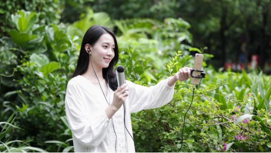 魅声科技新产品,魅声i麦连接手机