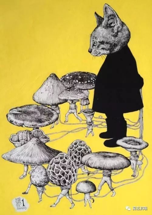 “黑暗系卡哇伊”是什么风格？樋口裕子（YukoHiguchi）笔下的猫咪异想世界