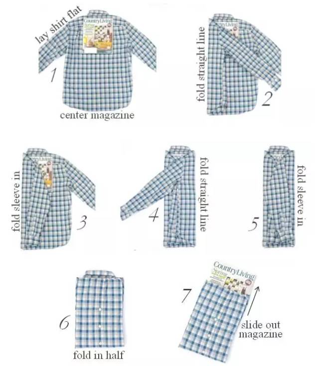 衣服怎么叠放在柜子里整齐,怎么叠衣服又快又整齐